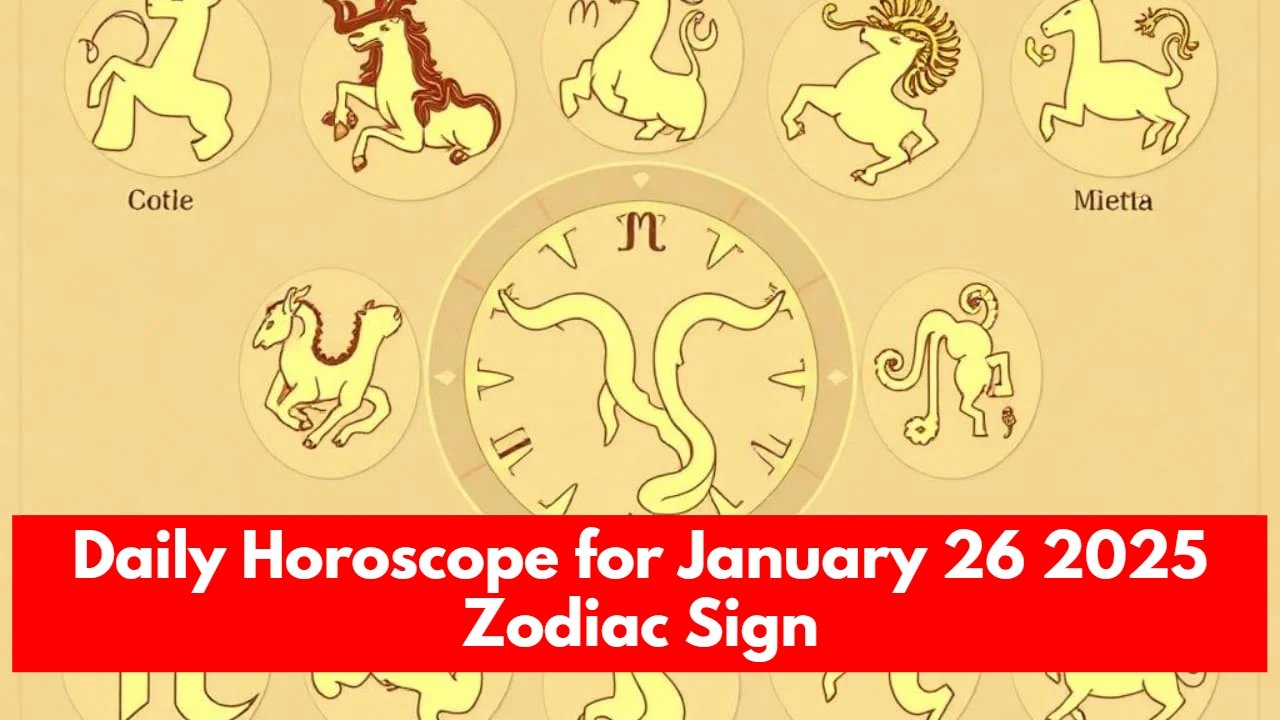 Daily Horoscope for January 26 2025 Zodiac Sign