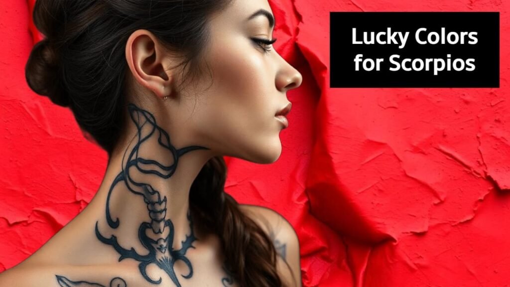Lucky Colors for Scorpios in 2025