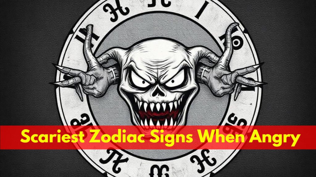 Scariest Zodiac Signs When Angry