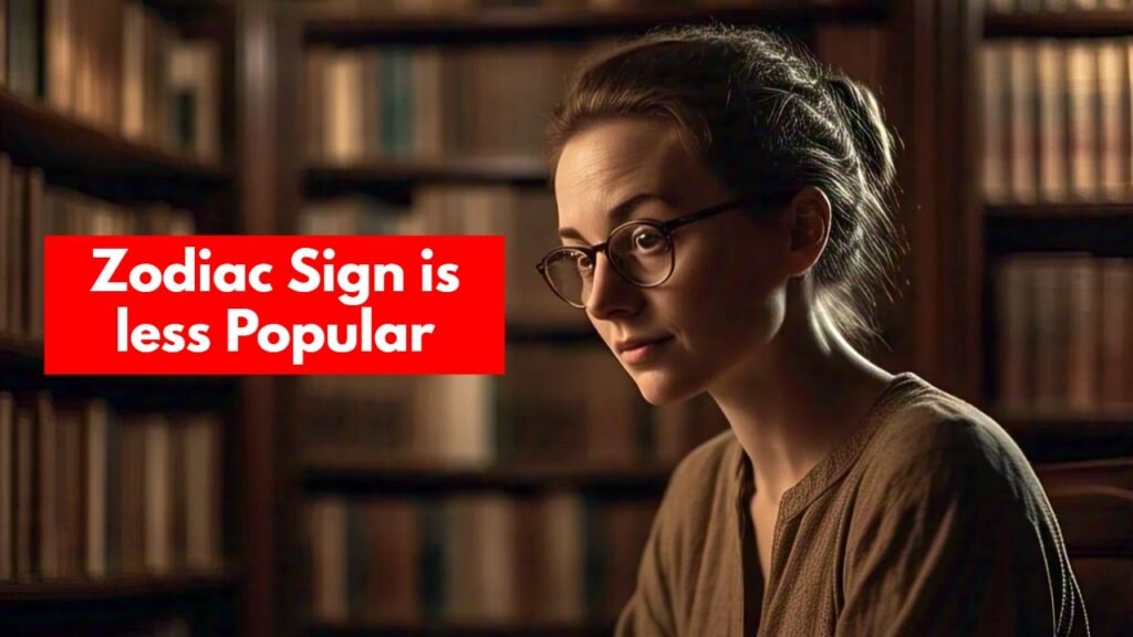 Zodiac Sign is less Popular
