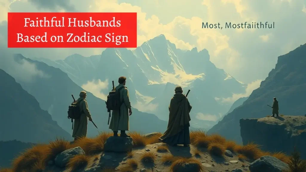 Faithful Husbands Based on Zodiac Sign