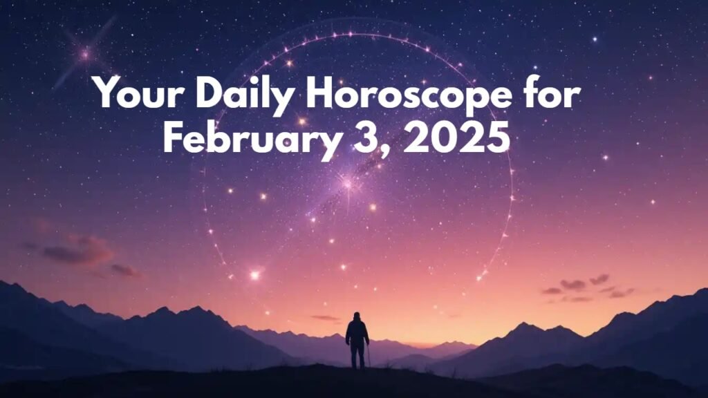 Your Daily Horoscope for February 3, 2025