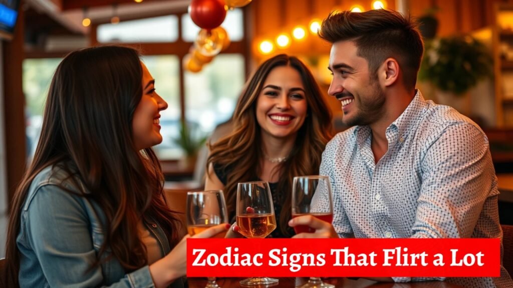 Zodiac Signs That Flirt a Lot